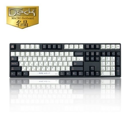 [정품] 덱키보드 CBL-108XN 거북선 BK 기계식키보드 흑축