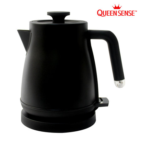 스테인레스 전기포트 QS-120KF (1.2L, 블랙)
