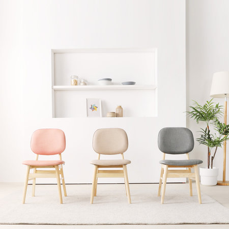 [비밀특가] LB22K 카페 인테리어 원목 식탁의자