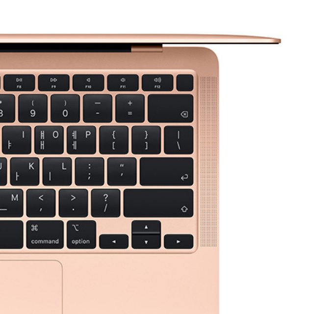 [Applecare+] 맥북에어 13 M1 GPU 8코어  RAM 8GB SSD 512GB 골드 / Apple 노트북