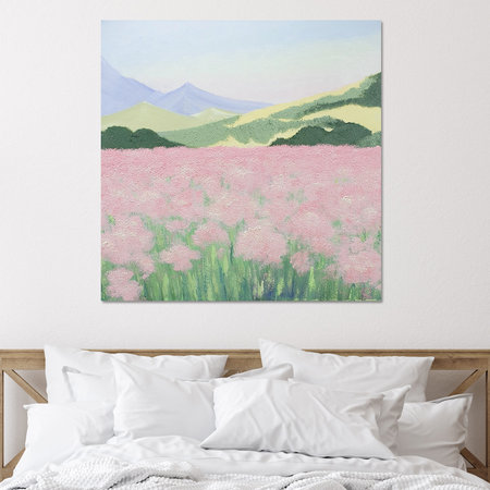 핸드페인팅 캔버스 액자 노아 (70x70cm)