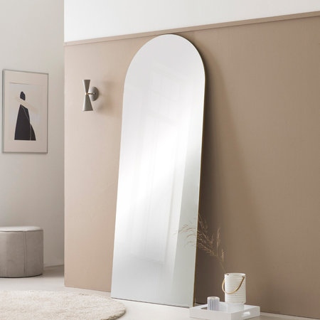 [비밀특가] 컬렉 조명 아치형 전신거울 700