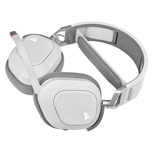 커세어  HS80-RGB-WIRELESS-WHITE 게이밍 유. 무선 헤드셋