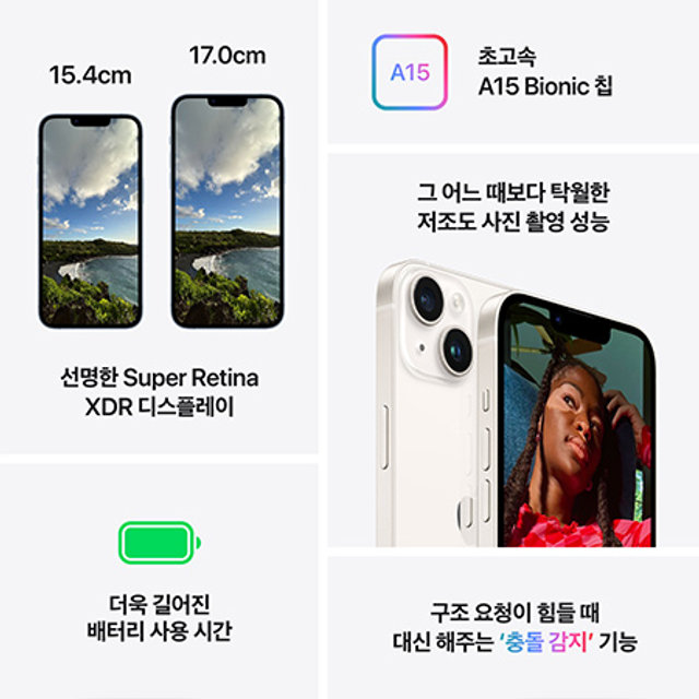 아이폰14 플러스 자급제 (128GB, 레드)
