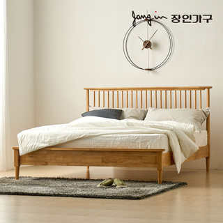 휘바 원목침대_본넬스프링 타이트탑 슈퍼싱글