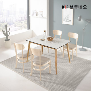 앳홈 아델 세라믹 원목 4인 식탁(의자제외)_착불