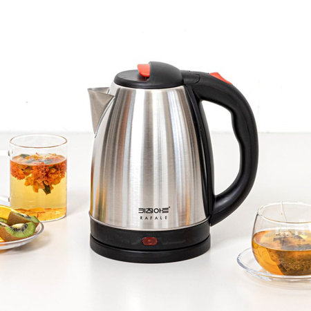 키친아트 스텐 무선 전기포트 1.8L 커피포트 전기주전자 전기포터 포트기