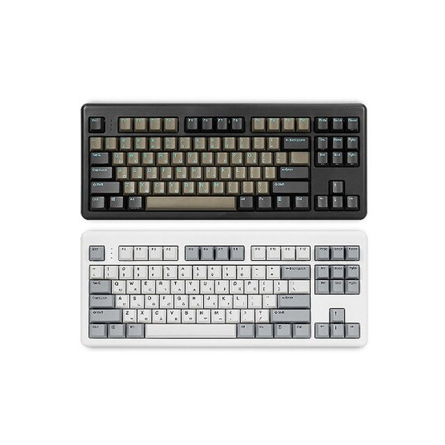 한성컴퓨터 TFG ART Wireless V2 듀얼무선 기계식 키보드 화이트색상 갈축 한글자판