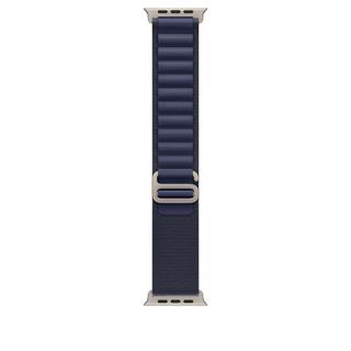 49mm 네이비 알파인 루프 - L - 내추럴 티타늄 마감 - [MXN03FE/A]