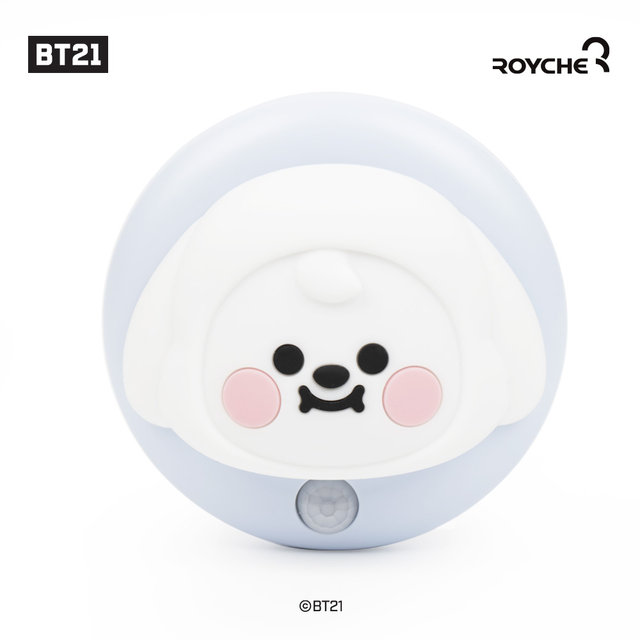 ROYCHE 우주스타 BT21 센서무드등 치미 BT21-RSL-BABY-CM
