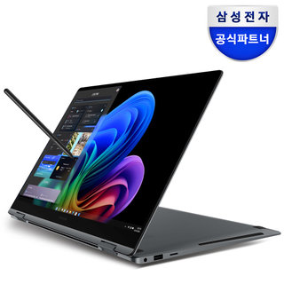 [멀티허브]삼성전자 갤럭시북5 프로 360 NT960QHA-K51A 루나 울트라5 16GB 512GB WIN11 2IN1 S펜 태블릿 노트북