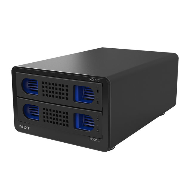 USB3.1 타입C 2베이 레이드 스토리지 NEXT 802TC RAID