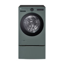 LG트롬 오브제컬렉션 워시콤보(25kg+15kg) + 키높이 수납함 (그린) FH25GSF