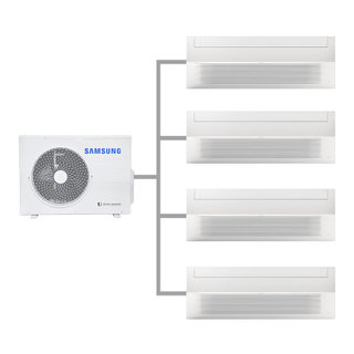 가정용 무풍 시스템에어컨 AN30CSU4P36CSY 114.6㎡ (4마력4실/단배관) 1