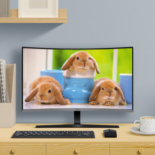 삼성전자 삼성 LS27D390 68.6cm (27인치) 커브드 모니터 VA 100Hz 1