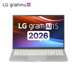 LG전자 2026 그램15 15ZD95U-GX56K AMD AI 라이젠5/16GB/256GB/OS 미탑재/에센스 실버