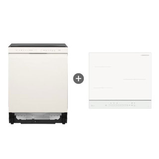 LG 디오스 오브제컬렉션 식기세척기+인덕션 세트 DUE5BGL1E+BEI3QKHLOE 1